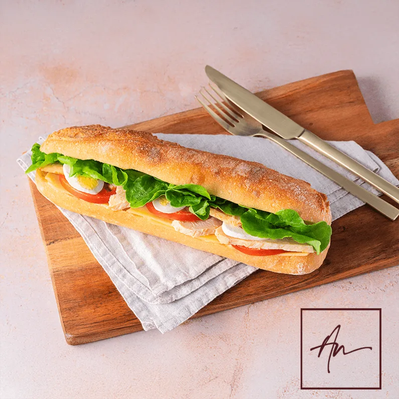 Sandwich complet poulet Augustin