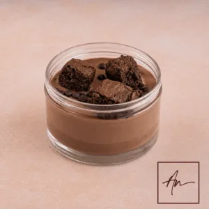 Coupe mousse au chocolat brownie Augustin