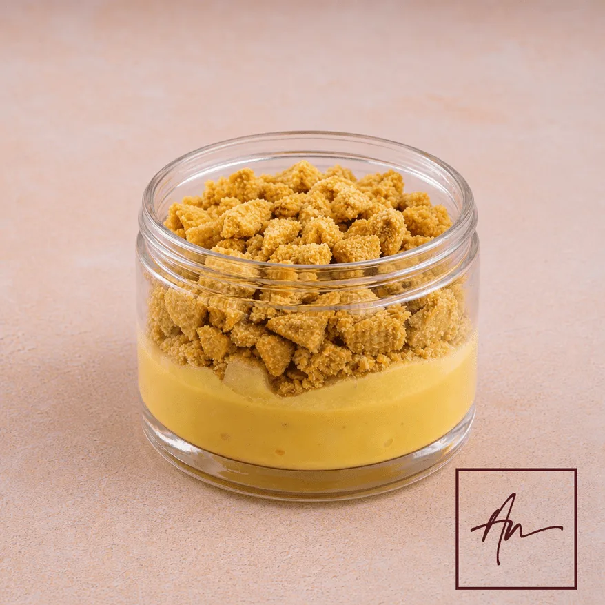 Coupe pomme caramel sablé breton Augustin