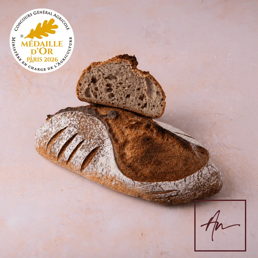 Pain de campagne médaillé Augustin