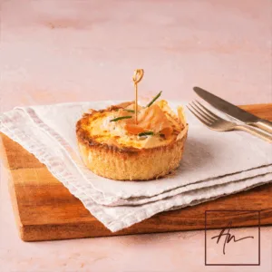 Quiche saumon poireau Augustin