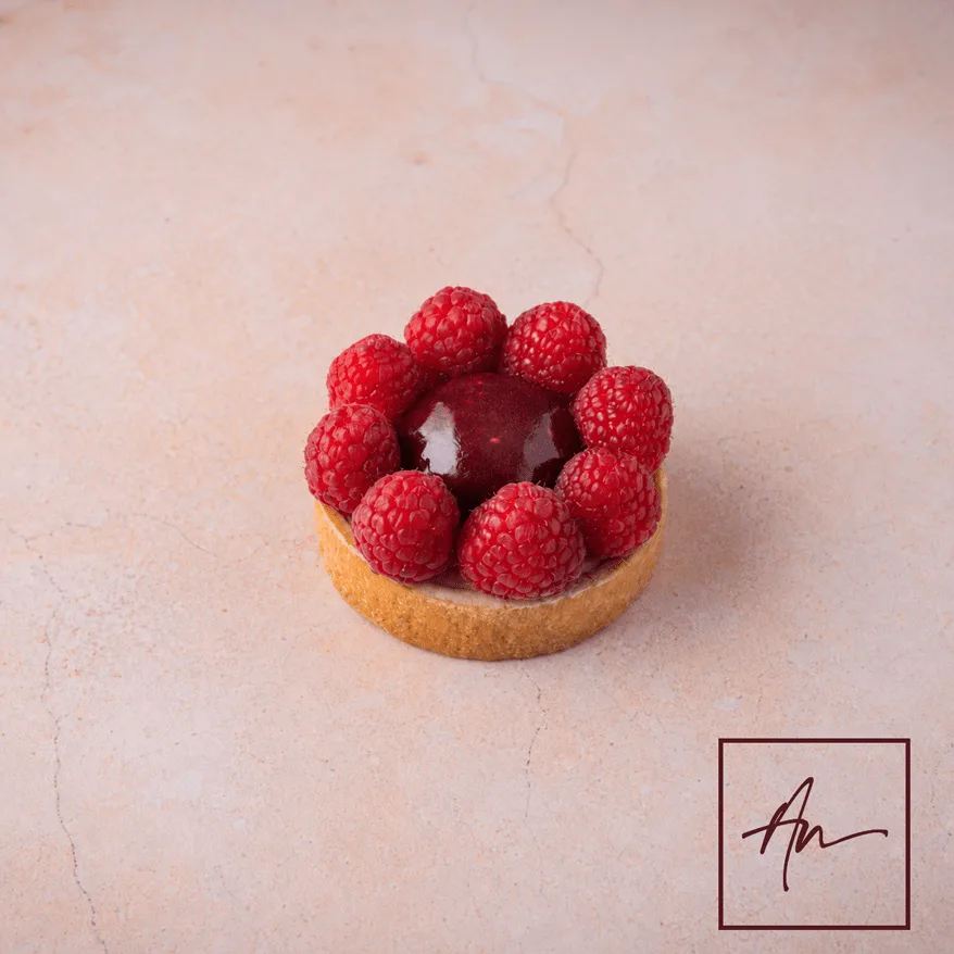 tartelette dome fruits rouges et framboises Augustin