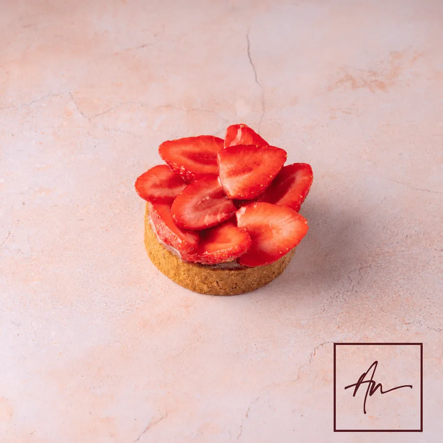 tartelette vanille fraise Augustin