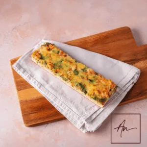 Tartine gratinée saumon épinard yuzu