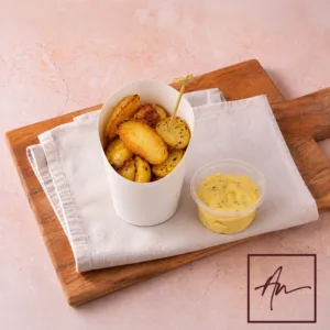 Pommes de terre grenaille et mayonnaise chimichurri Augustin